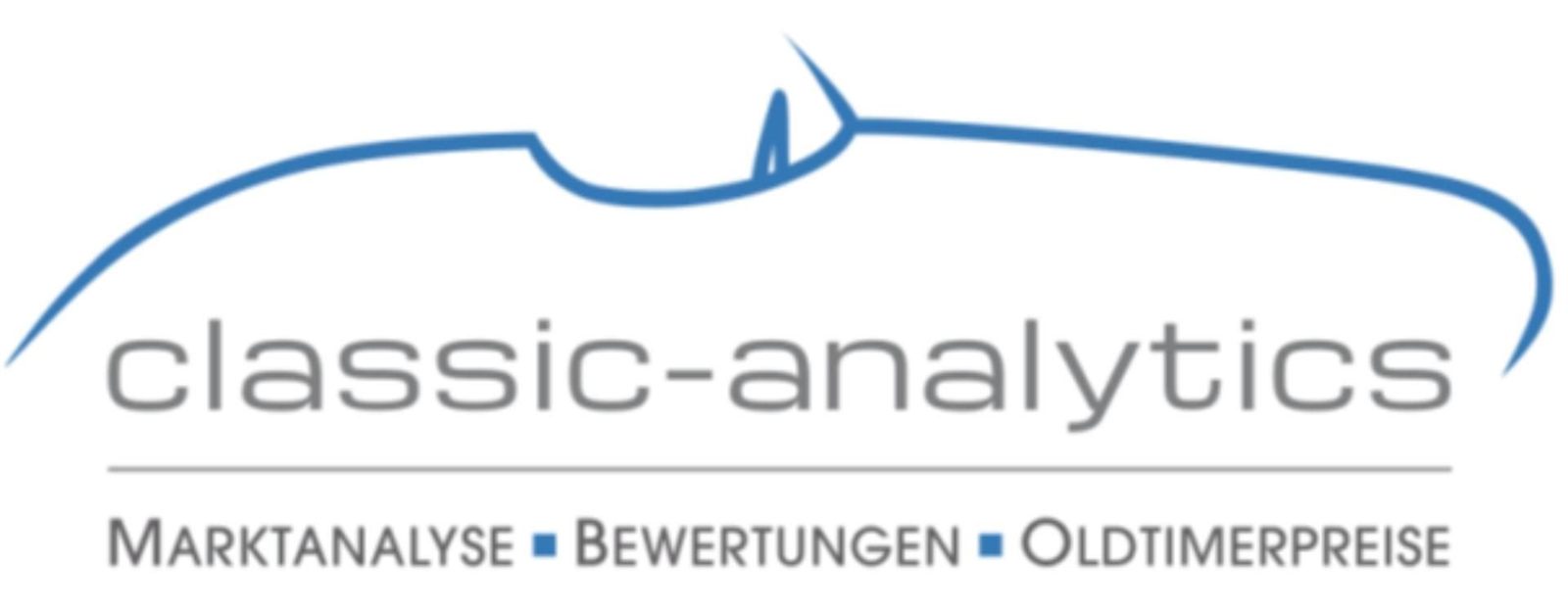 Logo von classic-analytics – Marktanalyse, Bewertungen, Oldtimerpreise